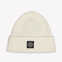 Stone Island Kinder Jongens Muts In Off White