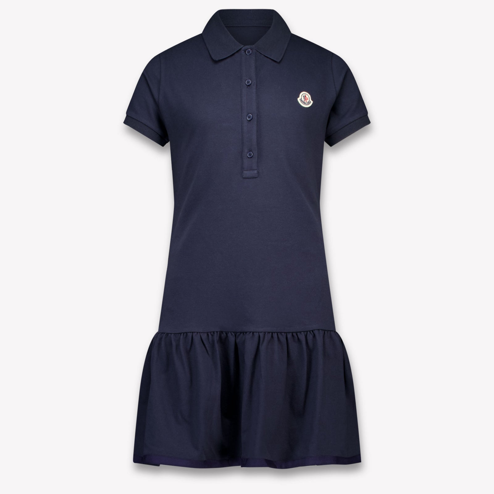 Moncler Kids Girls Dress In Navy