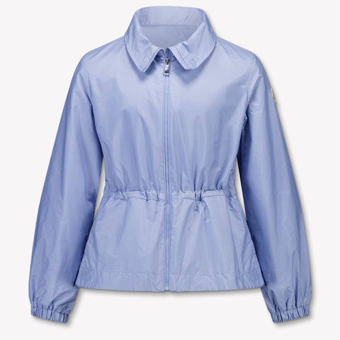 Moncler Eduarda Kids Girls Summer jacket In Light Blue