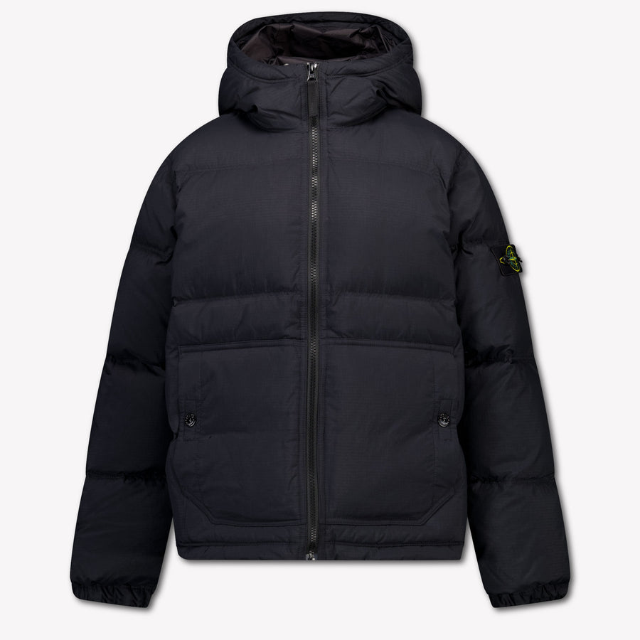 Stone Island Kids Boys Jackets In Black