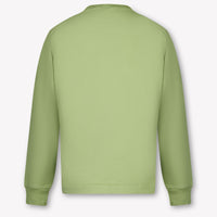 Stone Island Kids Boys T-Shirt In Olive Green
