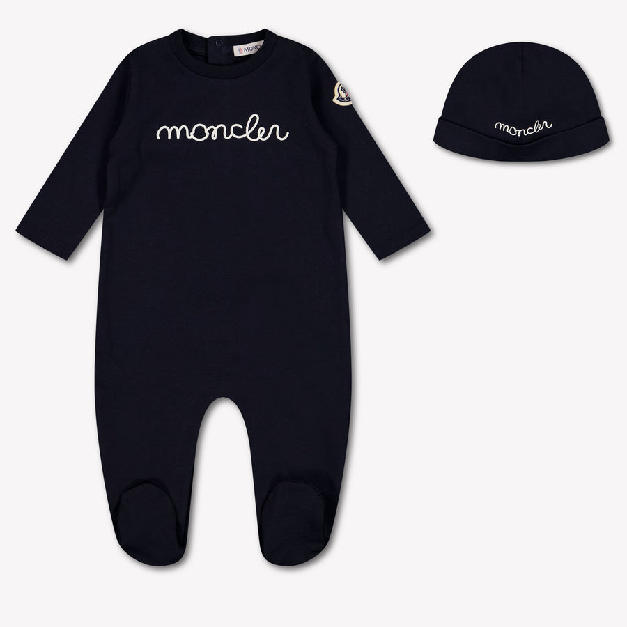 Moncler Baby Unisex Boxpakje In Navy