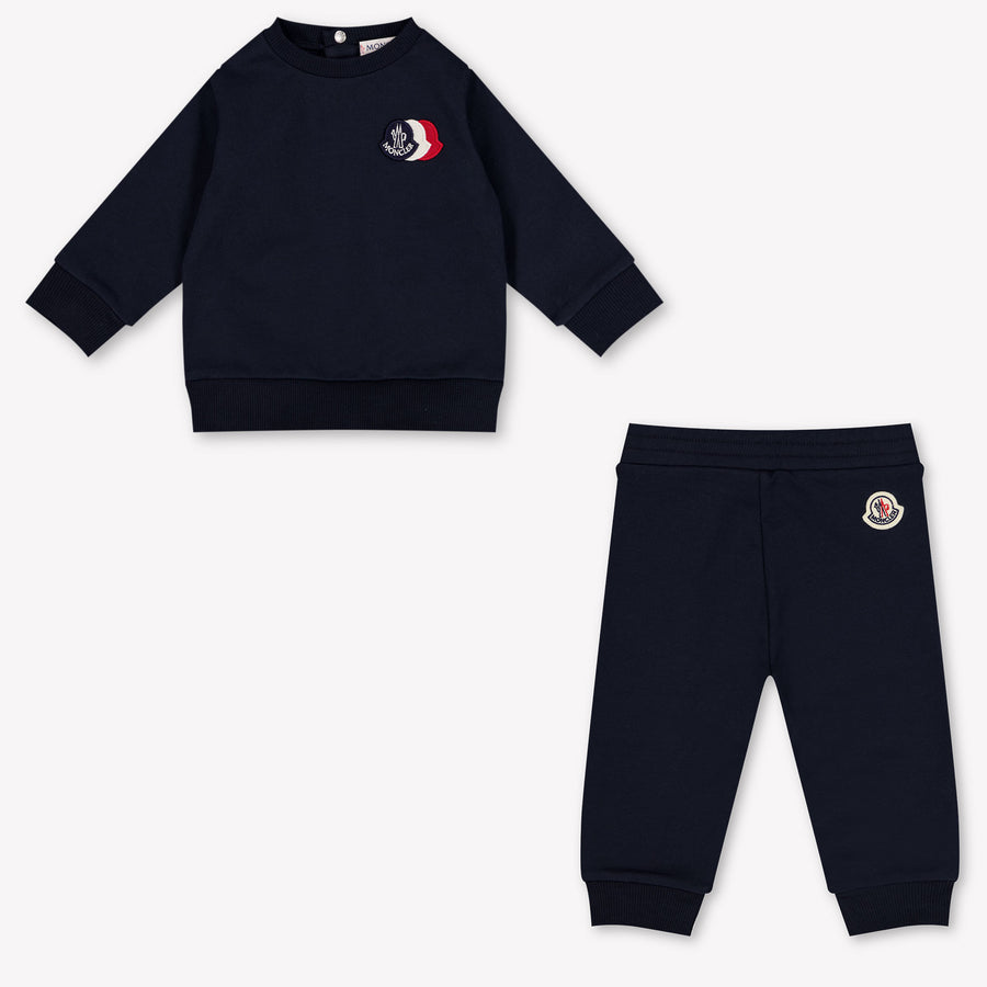 Moncler Baby Boys Tracksuit in Navy