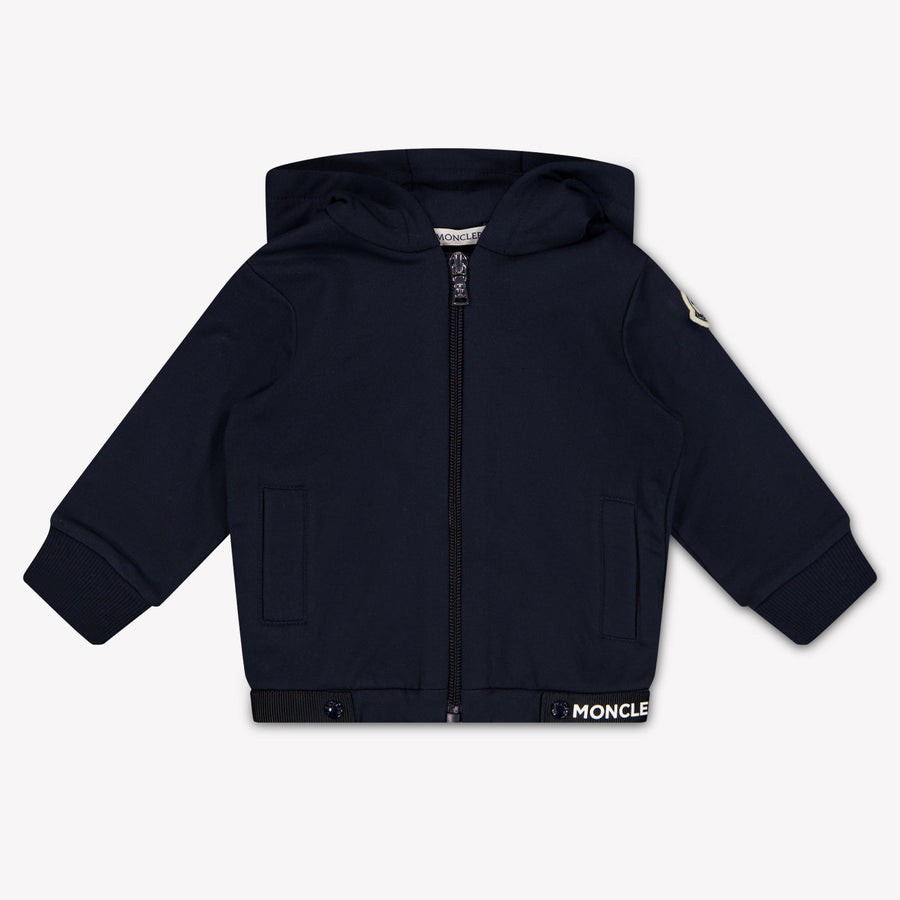Moncler Baby Jongens Vest In Navy