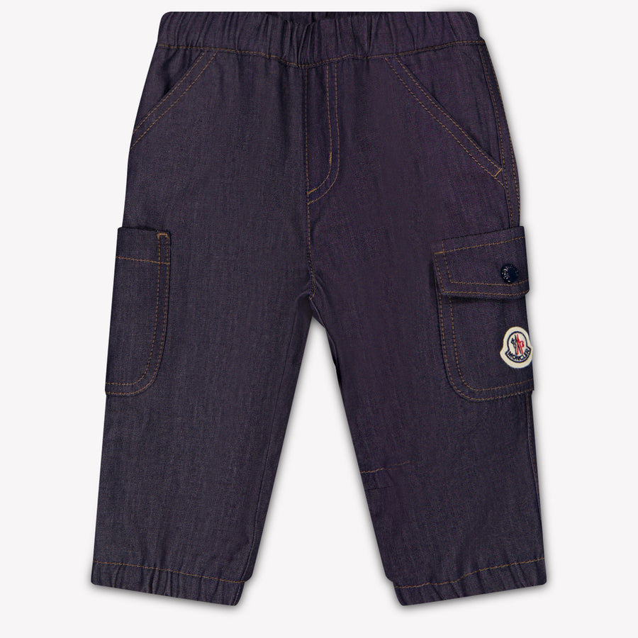 Moncler Baby Jongens Broek In Navy