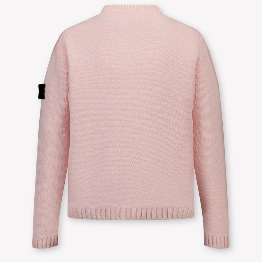 Stone Island Kinder Jongens Trui In Licht Roze