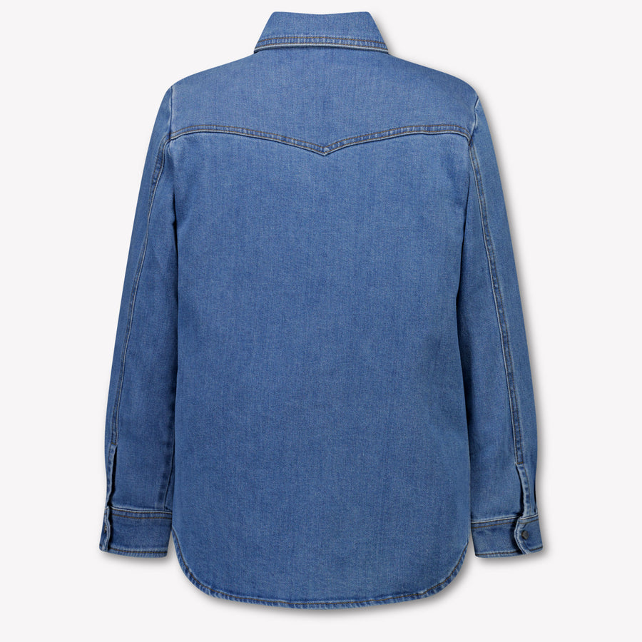 Moncler Kids Boys Blouse In Blue