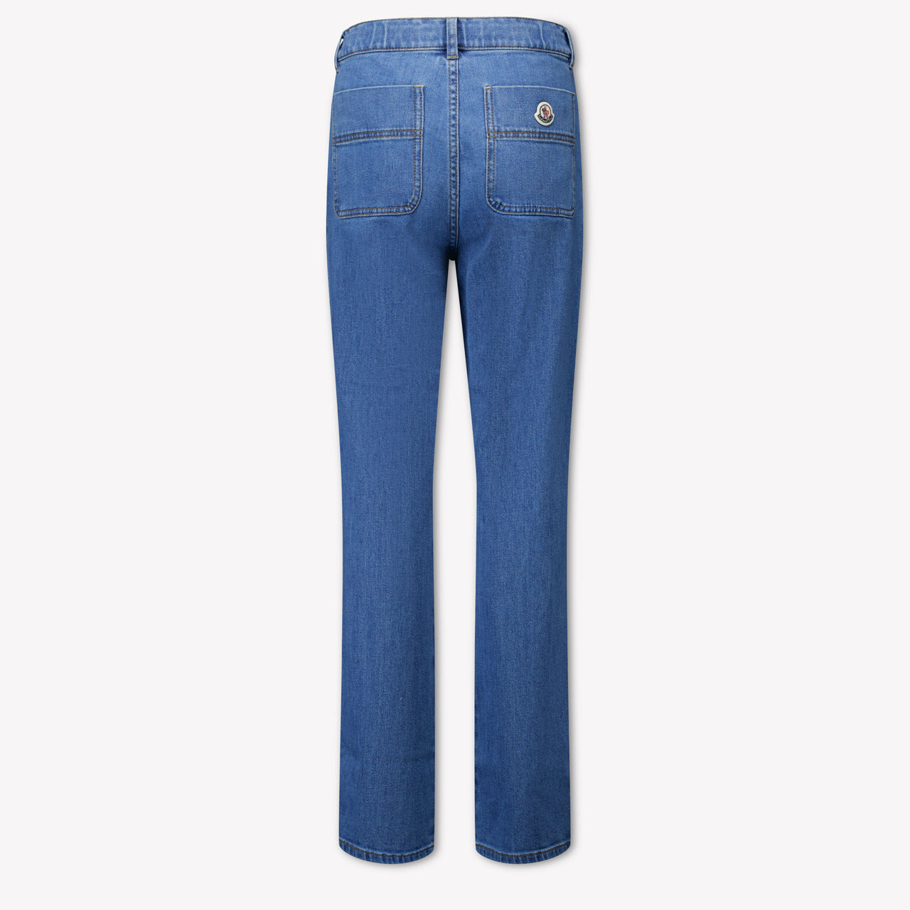 Moncler Kids Boys Jeans In Blue