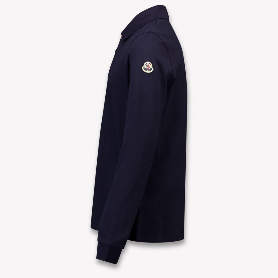 Moncler Kinder Jongens Polo In Navy