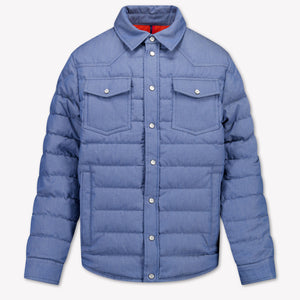 Moncler Tyriol Kids Boys Cardigan In Blue
