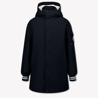 Moncler Ever Kinder Jongens Winterjas In Navy