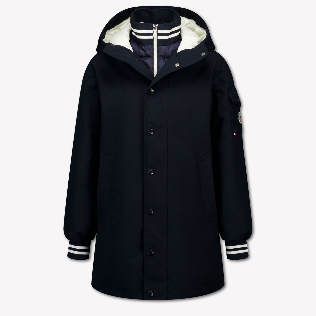 Moncler Ever Kids Boys Jackets In Navy