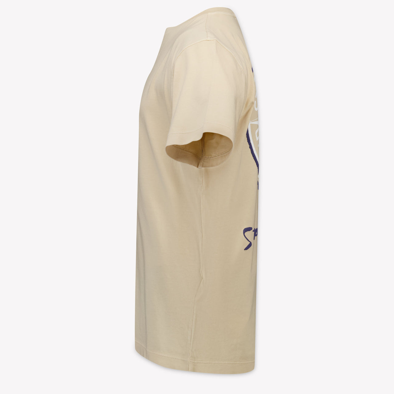 Stone Island Kinder Jongens T-Shirt In Beige