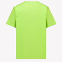 Stone Island Kids Boys T-Shirt In Lime