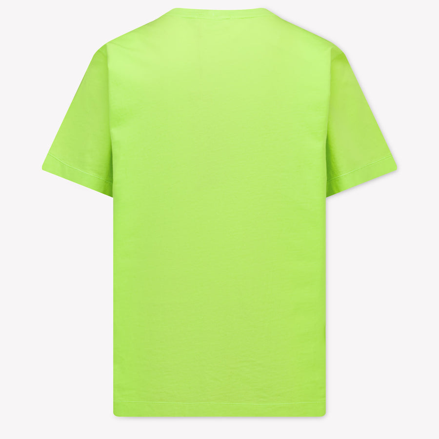 Stone Island Kids Boys T-Shirt In Lime