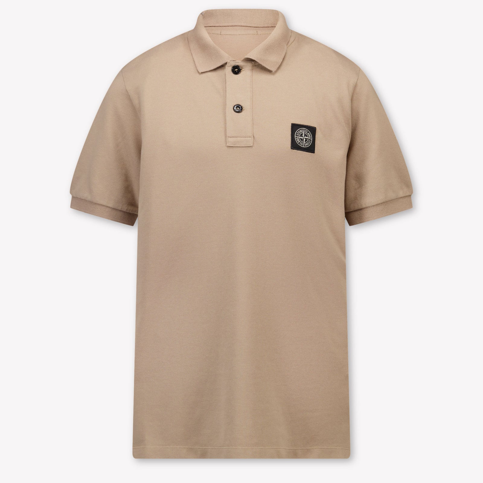 Stone Island Kinder Jongens Polo In Licht Grijs