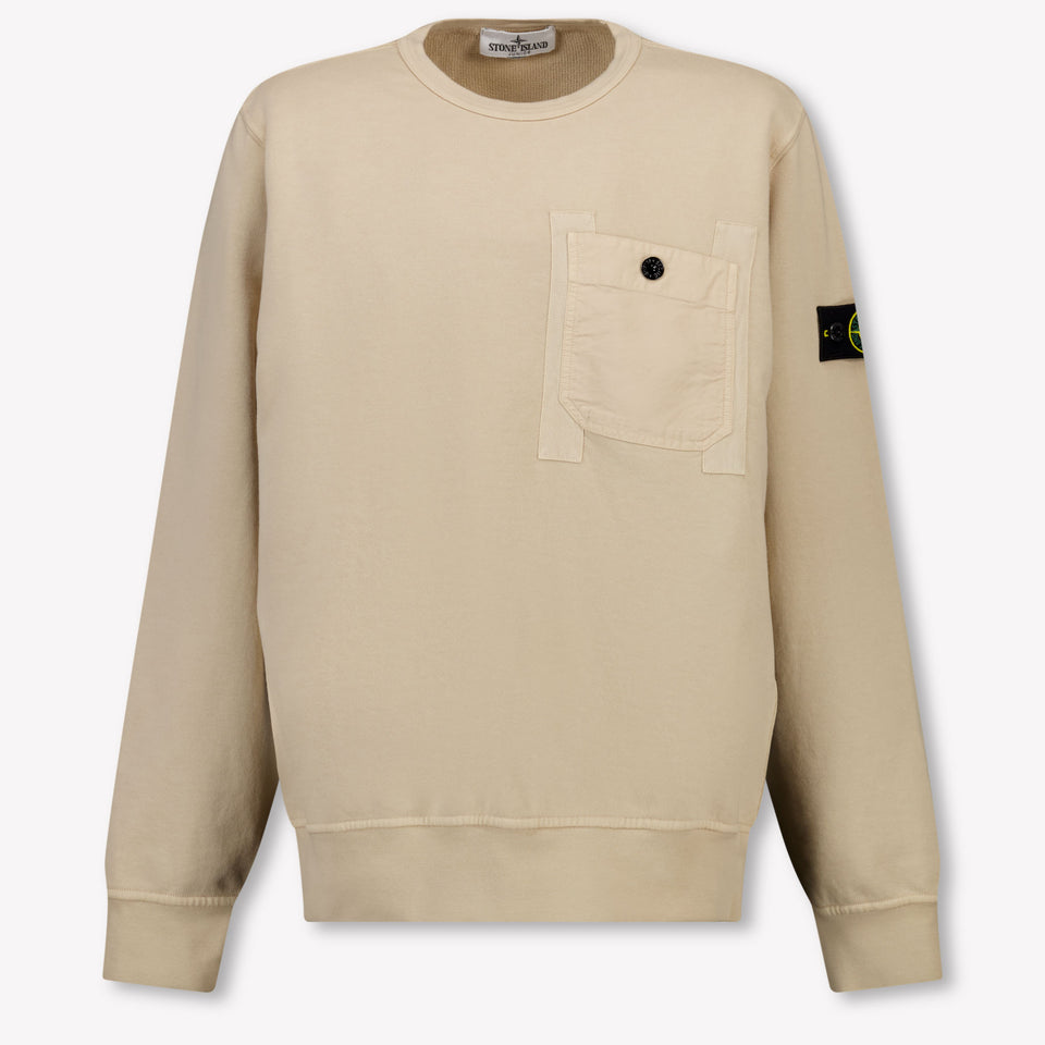Stone Island Kinder Jongens Trui In Beige