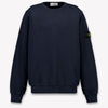 Stone Island Kids Boys Sweater In Navy