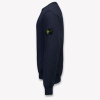 Stone Island Kids Boys Sweater In Navy
