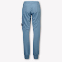 Stone Island Kids Boys Pants In Light Blue