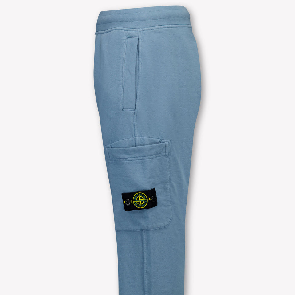 Stone Island Kinder Jongens Broek In Licht Blauw