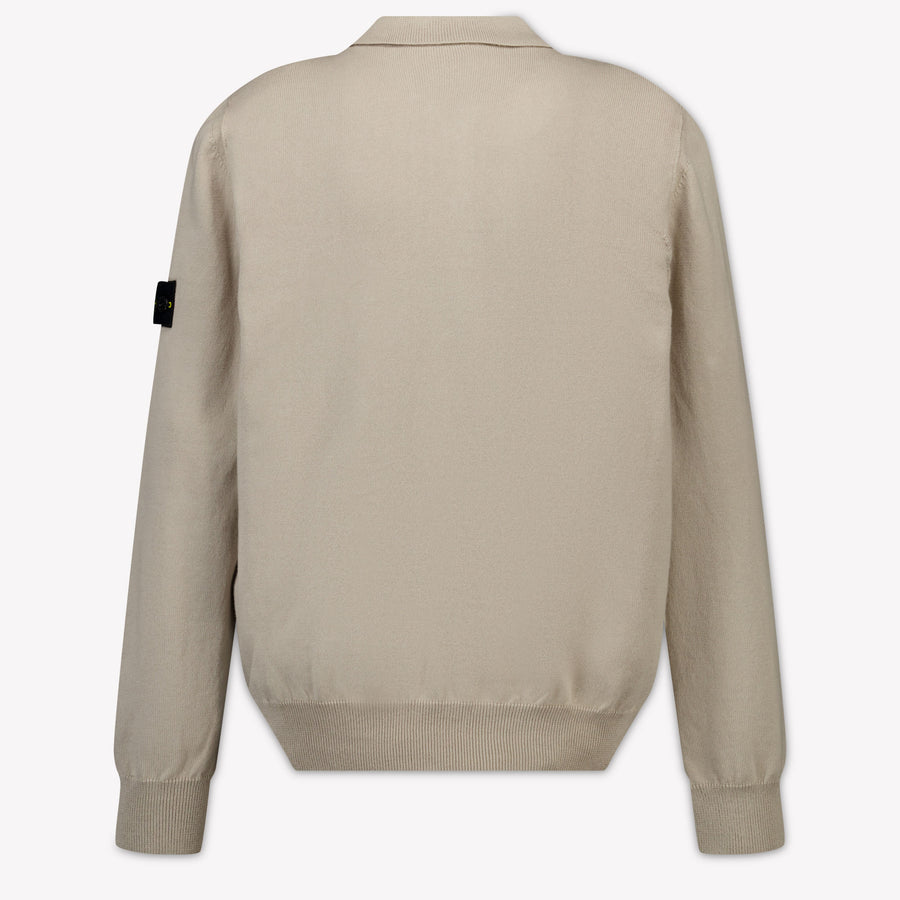 Stone Island Kinder Jongens Trui In Licht Grijs