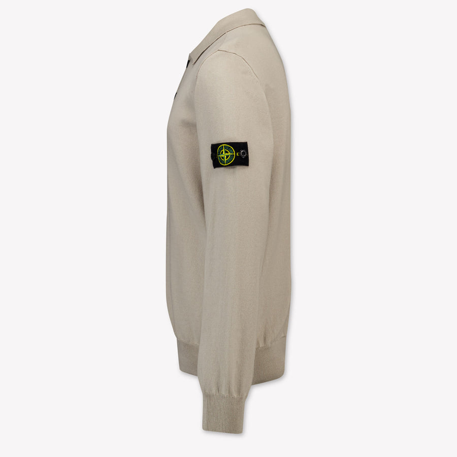 Stone Island Kinder Jongens Trui In Licht Grijs
