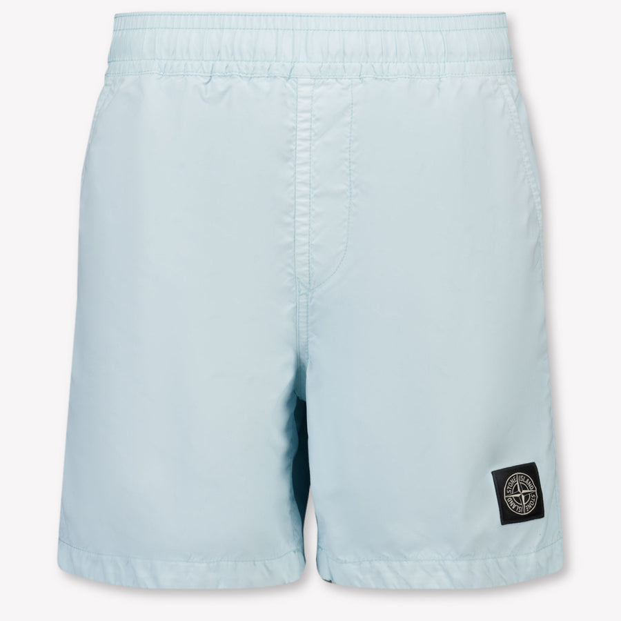 Stone Island Kinder Jongens Zwemkleding In Licht Blauw