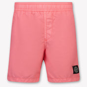 Stone Island Kinder Jongens Zwemkleding In Roze