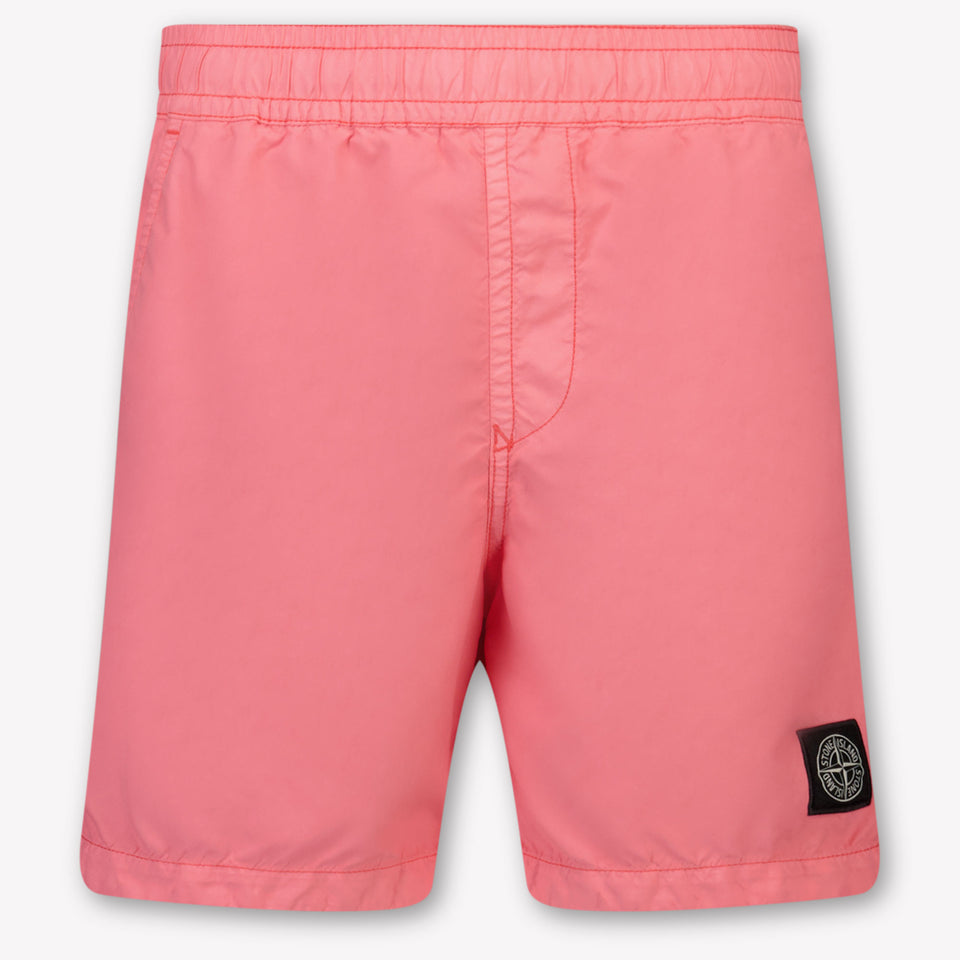 Stone Island Kinder Jongens Zwemkleding In Roze
