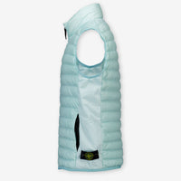 Stone Island Kids Boys Bodywarmer In Light Blue