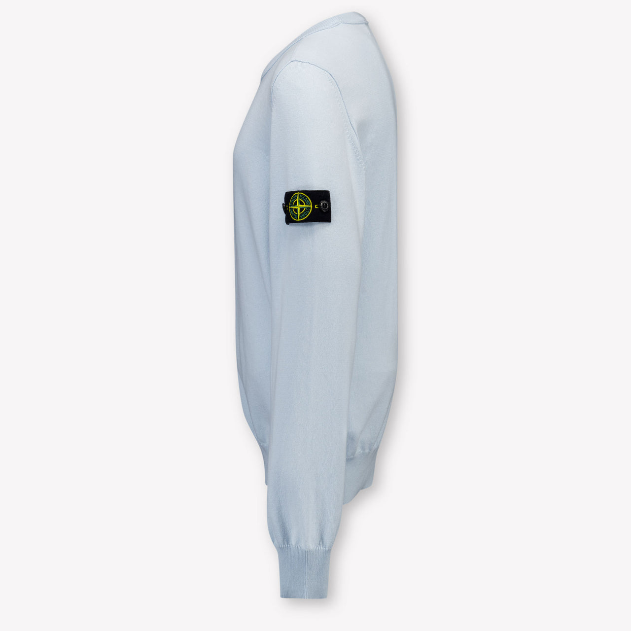 Stone Island Kids Boys Sweater In Light Blue