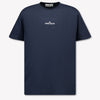 Stone Island Kids Boys T-Shirt In Navy