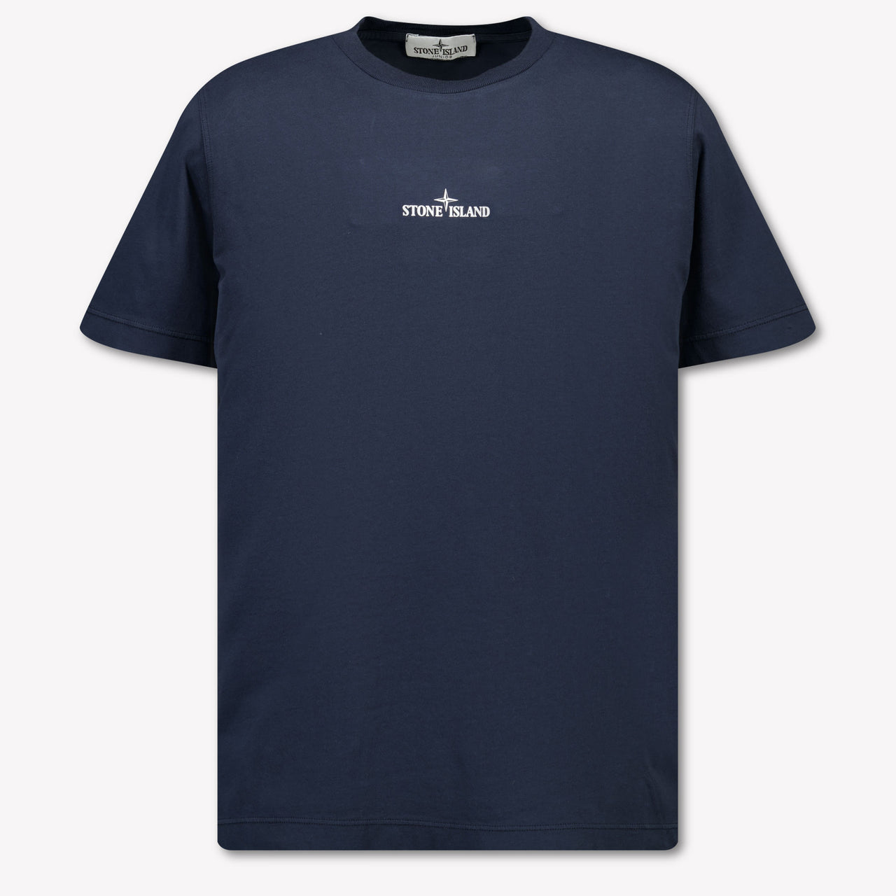 Stone Island Kinder Jongens T-Shirt In Navy