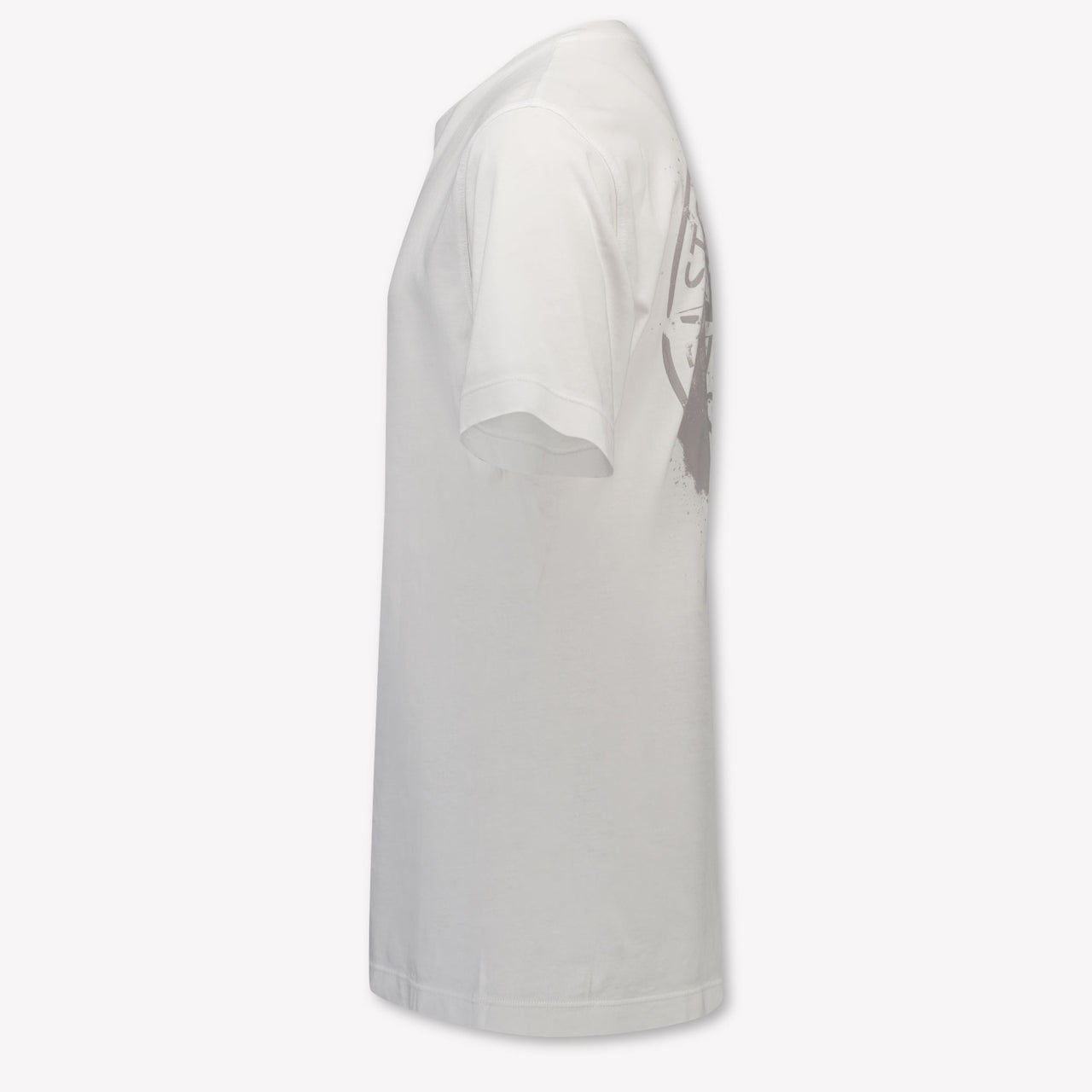 Stone Island Kids Boys T-Shirt In White
