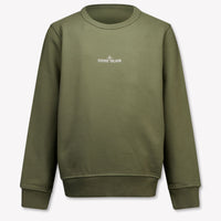 Stone Island Boys Sweater in Taupe