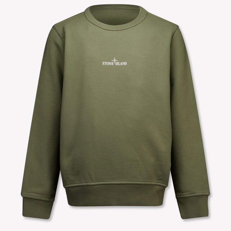Stone Island Boys Sweater in Taupe