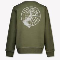 Stone Island Boys Sweater in Taupe