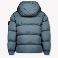 Stone Island Kinder Jongens Winterjas In Blauw