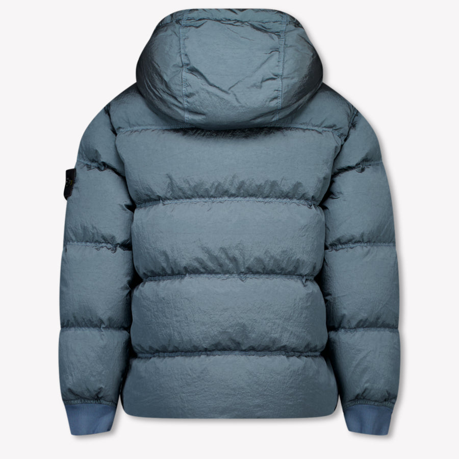 Stone Island Kinder Jongens Winterjas In Blauw