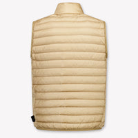 Stone Island Kids Boys Bodywarmer In Light Gray