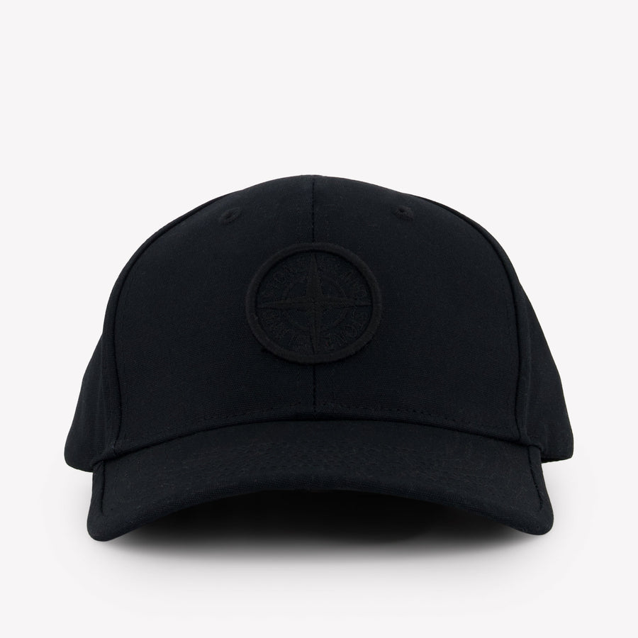 Stone Island Boys Cap in Black