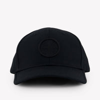 Stone Island Kids Boys Cap In Black