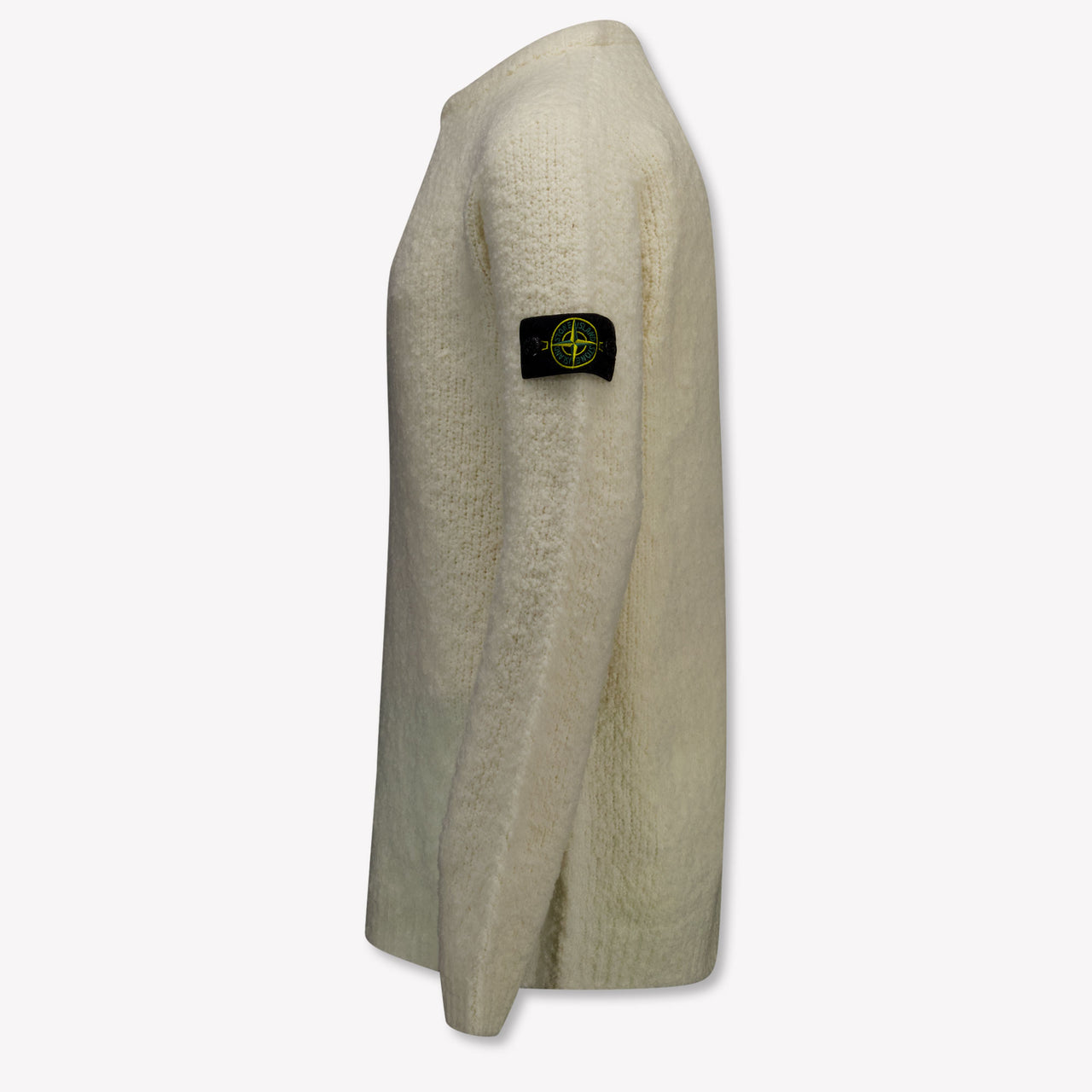 Stone Island Boys Sweater in Off-White