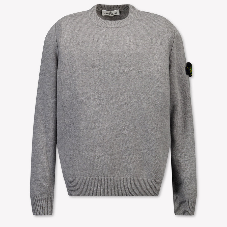 Stone Island Boys Sweater in Anthracite