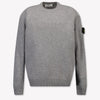 Stone Island Kids Boys Sweater In Anthracite