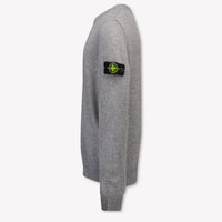 Stone Island Kids Boys Sweater In Anthracite