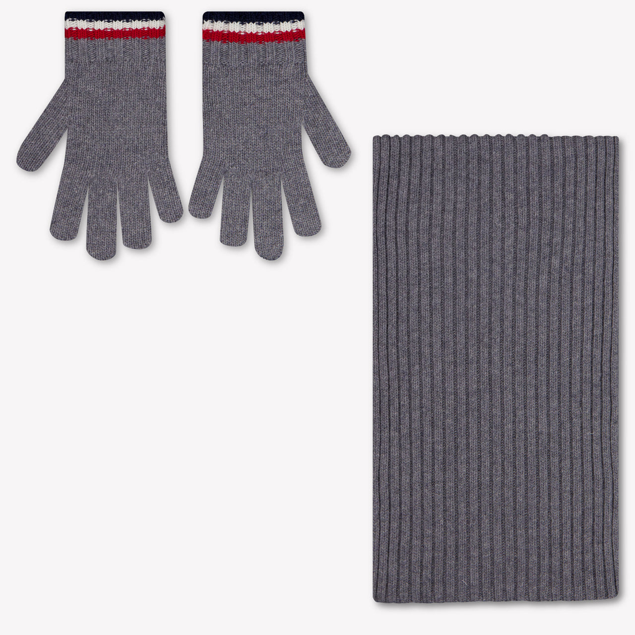 Moncler Kids Boys Hat In Gray