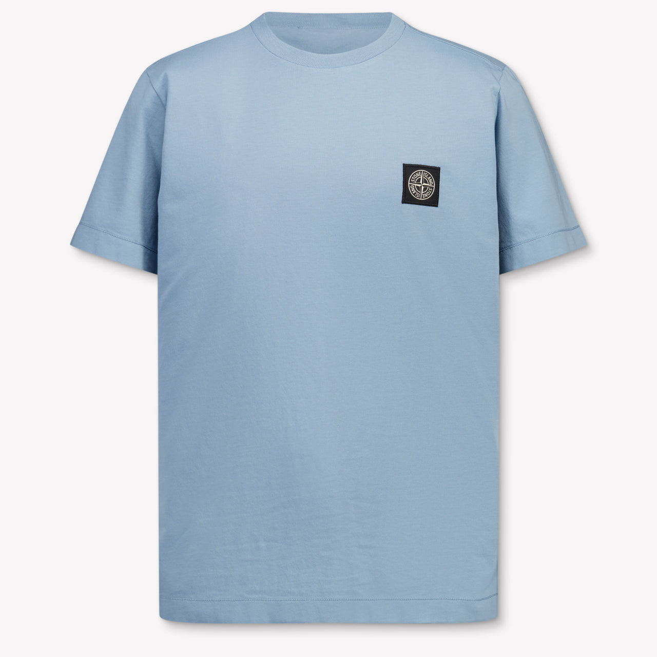 Stone Island Kids Boys T-Shirt In Light Blue