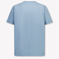 Stone Island Kids Boys T-Shirt In Light Blue